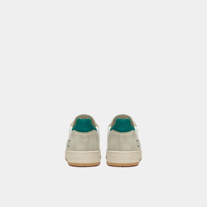 D.A.T.E. - COURT 2.0 - Vintage - Calf - White - Green