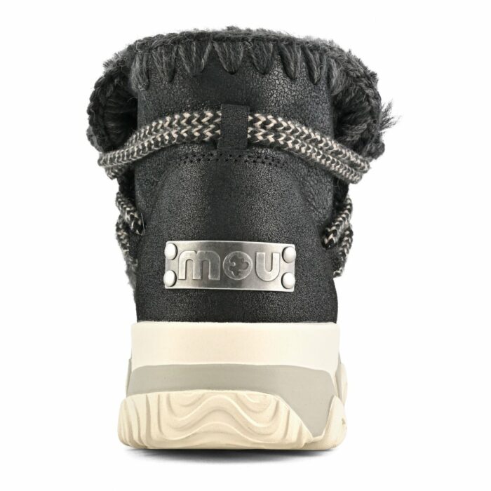 MOU - Eskimo - Trainer - Scubidoo - Lace - Cracked - Black