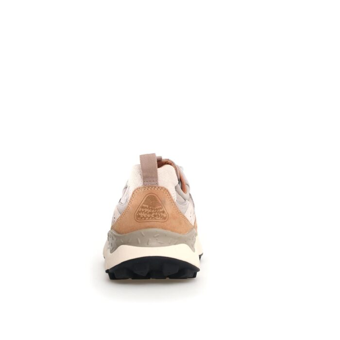 Flower Mountain - Sneakers - Yamano - 3 - Man - Suede - Tessuto - Beige - Grgio