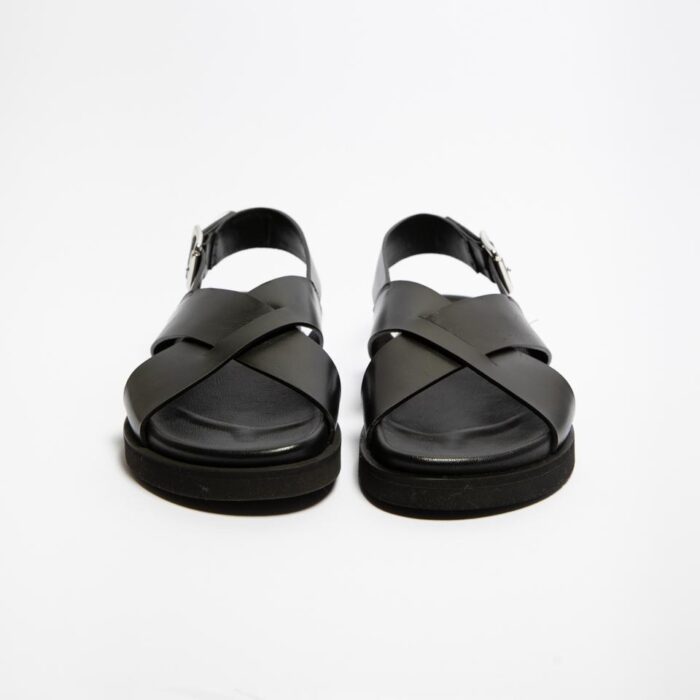 GUGLIELMO ROTTA - Sandalo - Thalias - Ranch - Black